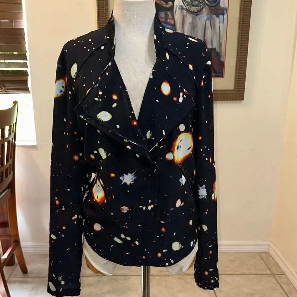NWT MADE for IMPULSE Galaxy Print Jacket Size XL